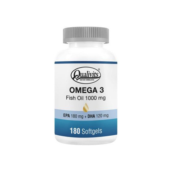 Omega 3 Fish Oil 1000 Mg 180 Cap