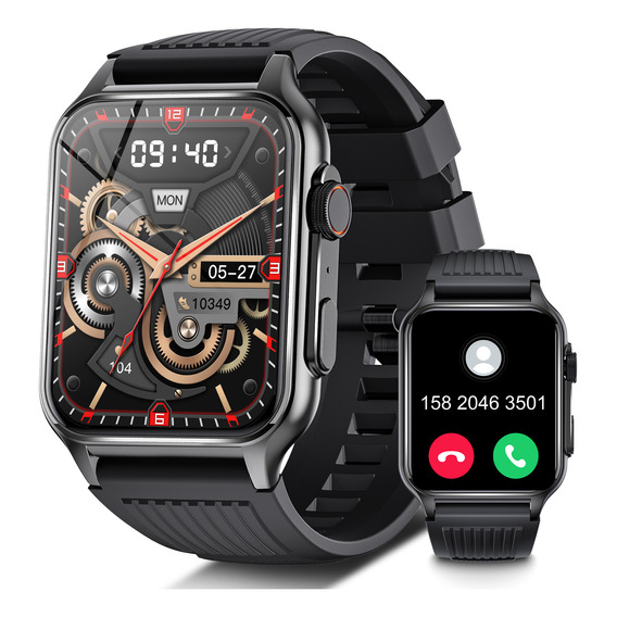 Smartwatch Hd 1.96 Multifunción Con Llamadas Por Bluetooth