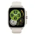 Smartwatch Amazfit Cheetah Square tela de 1.75" com pulseira de silicone - cor creme