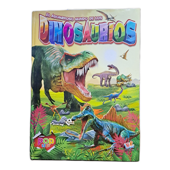 Libro Temibles Dinosaurios 3d Pop Up 
