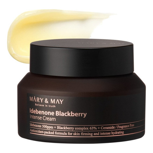 Mary&may Idebenone+blackberry Complex Intense Cream 70g Kbty Momento de aplicación Día/Noche Tipo de piel Todo tipo