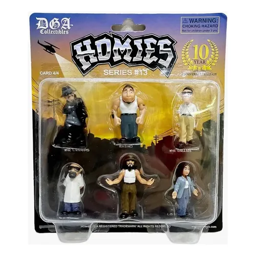 Colecionáveis Homies Series 13 4/4 Dga | MercadoLivre