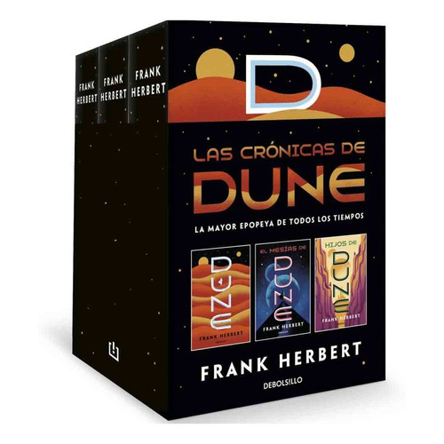 Pack Las Crónicas De Dune 1, 2 Y 3 - Frank Herbert