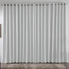Cortina 3,00x2,80 Metros Blackout Blecaute Gelo Corta Luz Em Tecido Grosso Para Quarto E Sala Casa Laura Enxovais