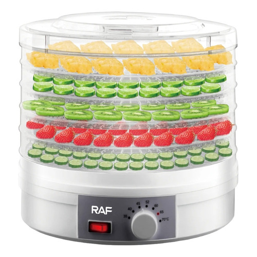 Máquina Deshidratadora Automática Frutas Verduras Alimentos Color Blanco