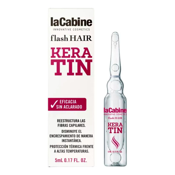 Ampolleta Tratamiento Antifrizz Para Cabello Lacabine 2 Ml