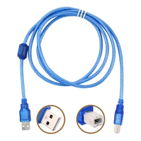 Cable Usb 2,0 Para Impresora