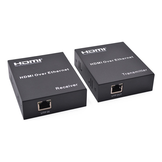 Kit De Extensor Hdmi 120 M, Mediante Lan, Ip Cat.5e/cat.6