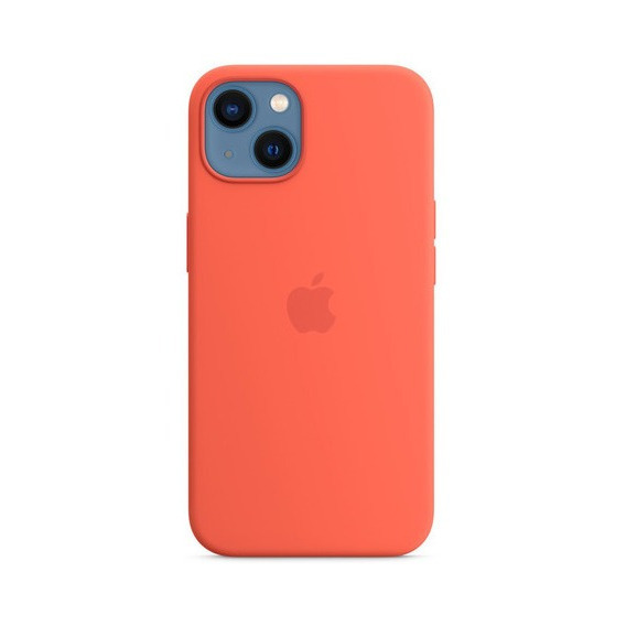 iPhone 13 Silicone Case With Magsafe  Nectarine