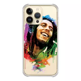 Capinha Compativel Modelos iPhone Bob Marley 1494