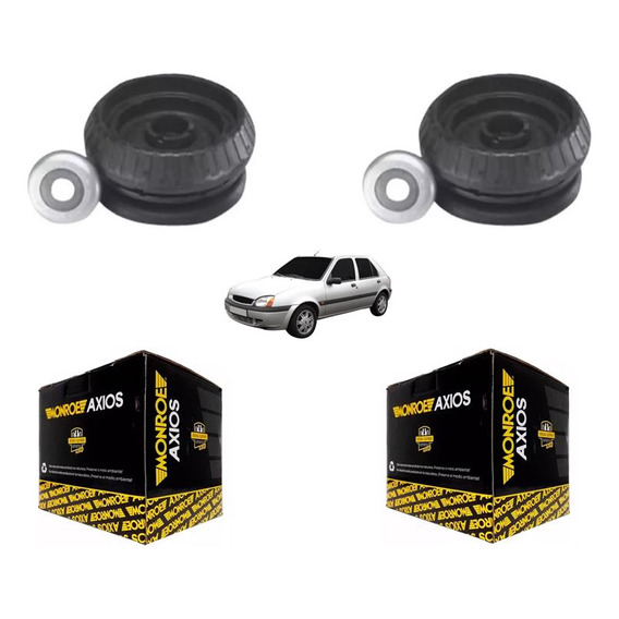 Kit X2 Cazoletas Delanteras Ford Fiesta 97/02 C/ Crapodina