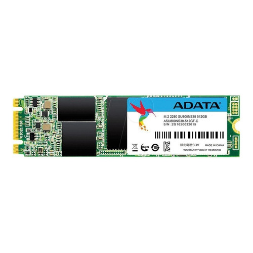 Disco sólido SSD interno Adata Ultimate SU800 ASU800NS38-512GT-C 512GB