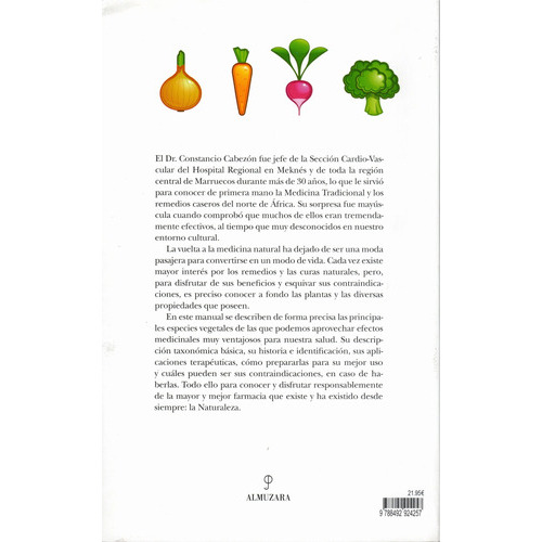 Las Plantas Y La Medicina, De Cabezón Martín, Stancio. Editorial Almuzara, Tapa Blanda En Español, 2022