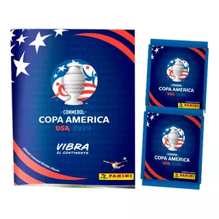 Álbum Copa América 2024 +50 Sobres 