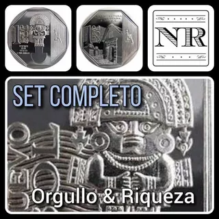 Peru - Set 26 Monedas Orgullo Y Riqueza Del Perú