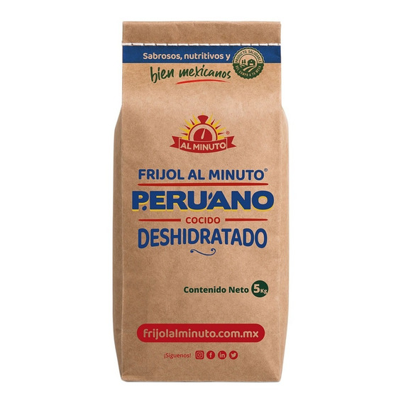 Frijol Peruano Deshidratado Al Minuto 5kg Rinde Más De 15kg