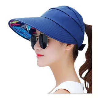 Verano Proteccion Uv Gorro Para Mujer De Moda  Playa