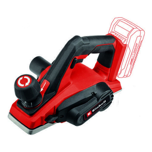 Cepillo Garlopa Inalambrico 18v Einhell Te-pl 18/82 Li/solo Color Negro/Rojo