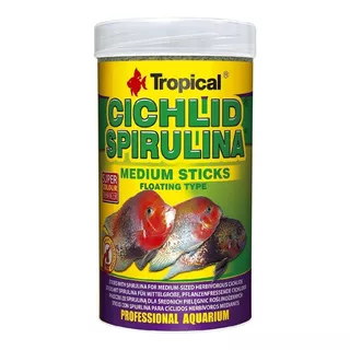 Tropical Cichlid Spirulina Medium Sticks 90g - Un Mlfull
