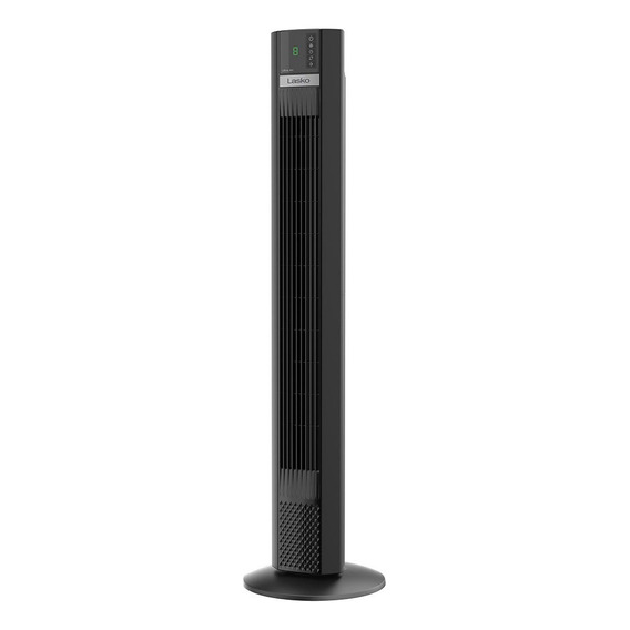 Ventilador Lasko T48339 De Torre Con Control 4 Velocidades Color de la estructura Negro Color de las aspas Negro Diámetro 15 cm Material de las aspas Plástico