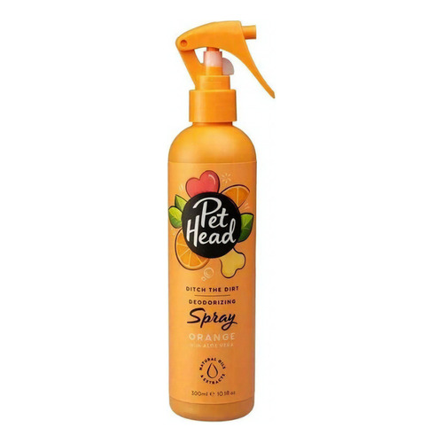 Pet Head Desodorante Para Perros Ditch The Dirt Spray 300ml Fragancia Naranja
