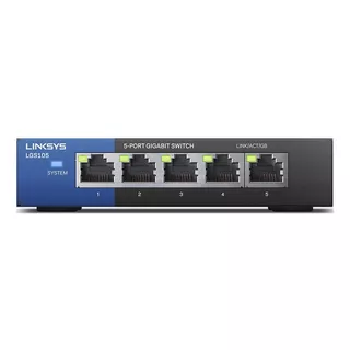 Switch Red Empresarial De Linksys Lgs105  5 Puertos