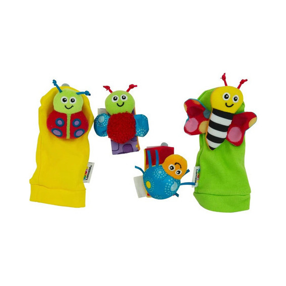 Juguete Para Muñeca Y Pie Jardin De Bichos Multicolor Lamaze