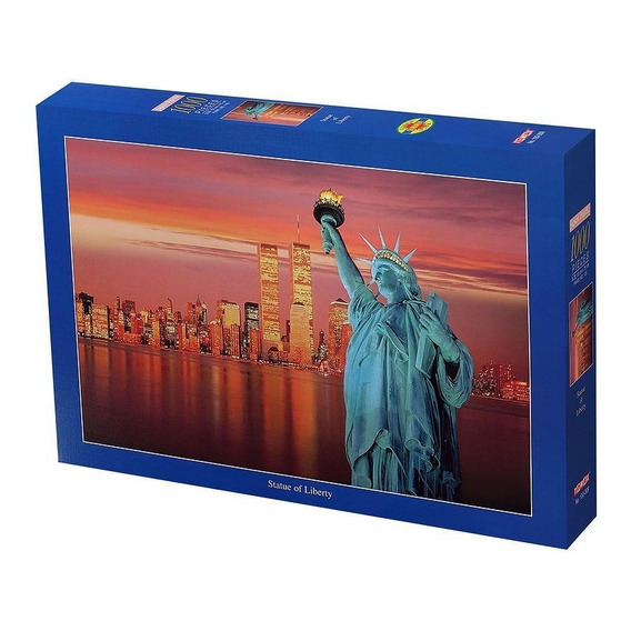 Rompecabezas jigsaw puzzle Tomax Estatua de La Libertad Glow in the dark 1000 piezas