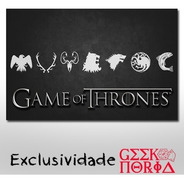 Placa Decorativa Geek Nerd Gamer Séries Game Of Thrones Got