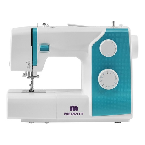 Máquina de coser recta Merritt ME 9300 portable blanca