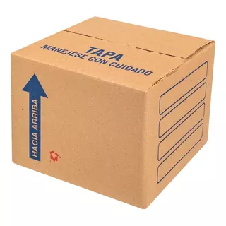 75 Cajas De Cartón Para Empaque 20x20x15 Cms Rm-27