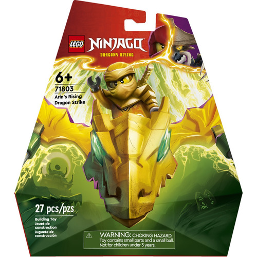 Lego Ninjago Ataque Rising Dragon De Arin (71803) Cantidad de piezas 27