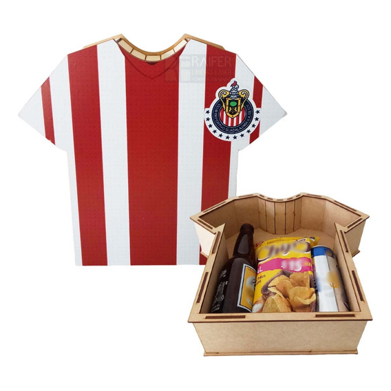 Caja Regalo Día Del Padre En Forma De Playera De Fútbol