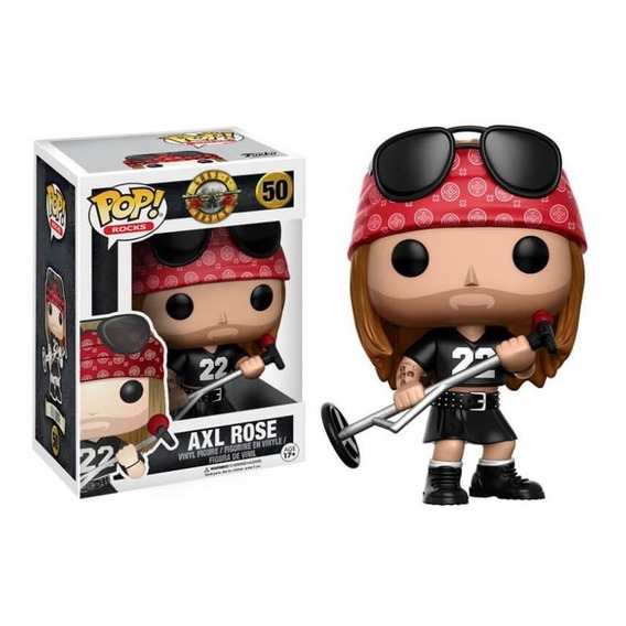 Funko Pop Axl Rose 50 - Guns N' Roses