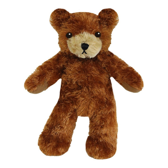 Oso De Peluche 20cm Beige Café Extra Suave Pelucheria