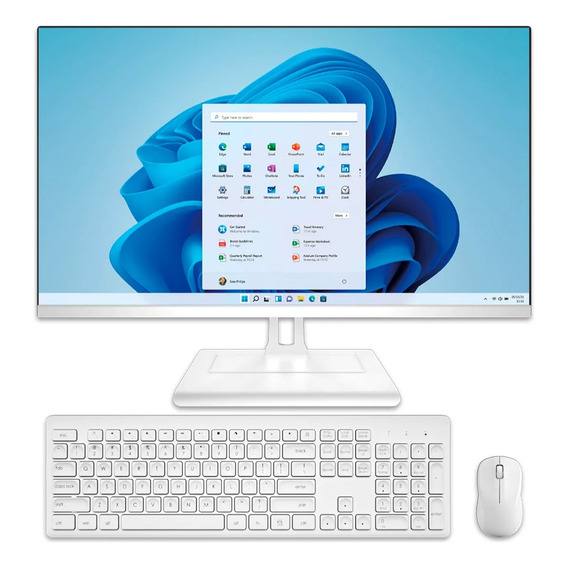 Pc All In One Kanji Core I3 256g Ssd 8gb 1080p Full Hd Color Blanco