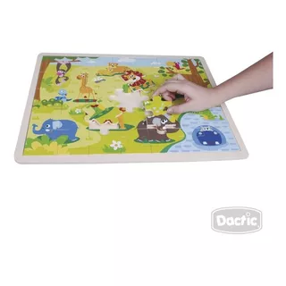 Puzzle De Madera De La Selva 45x35cm