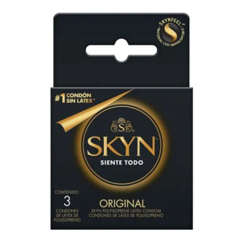 Condon Skyn original caja con 3 unidades