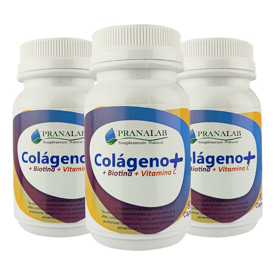 Colágeno Hidrolizado Plus + Biotina + Vit. C  180 Cápsulas