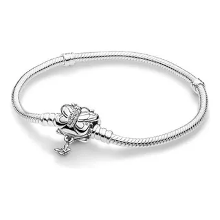 Brazalete Pandora Moments Con Broche Mariposa Sin Kit