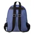 Mochila Capitoneada Con Asas Ajustables Bolsillo Lincolns Azul Francia