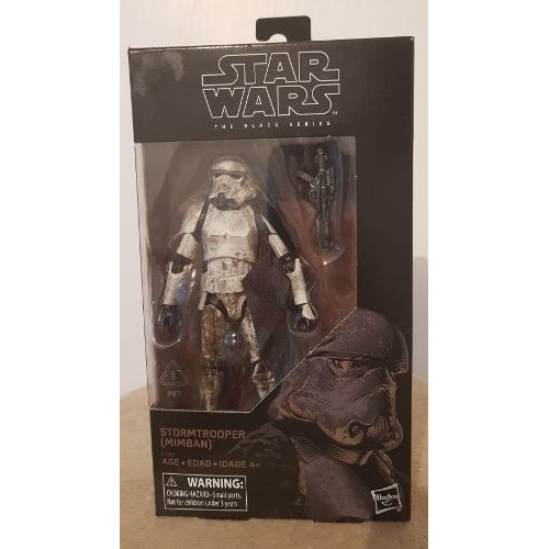 Figura de acción  Stormtrooper Mimban de Hasbro The Black Series