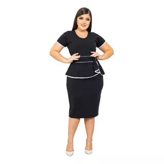 Vestidos Plus Size Evangelicos Moda Evangélica Midi Tubinho