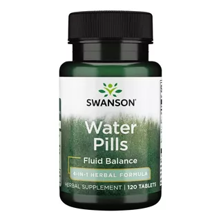 Water Pills (diuretico Natural) 120 Tablets Swanson 