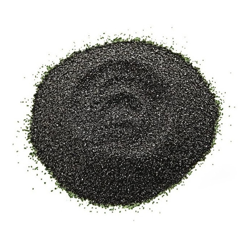 25 Lbs De Oxido De Aluminio Negro Grano 70 Cantidad de granos 0