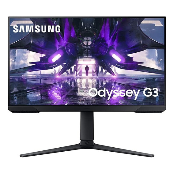 Monitor Gamer 24 Pulgadas Samsung Oddysey Fhd Para Pc Negro