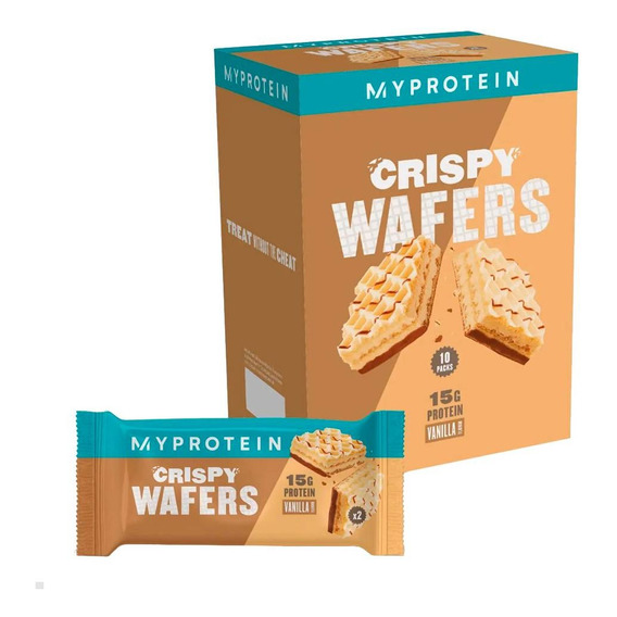 Crispy Wafers X10 Snack De Proteína Myprotein- Tienda Fisica