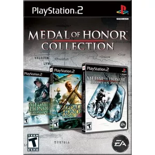 Medal Of Honor Collection 3 Jogos Playstation 2 Original