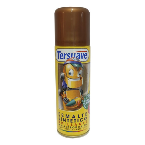 Aerosol Esmalte Sintético Tersuave 250cc Cobre/plata/oro Color Cobre