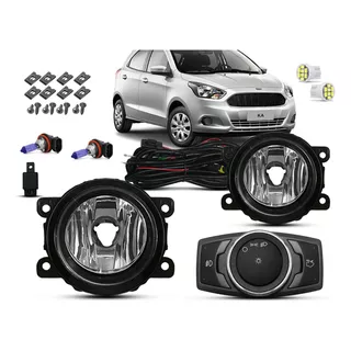 Kit Farol De Milha Ford Ka 2015 16 17 2018 Bt M Original +sb